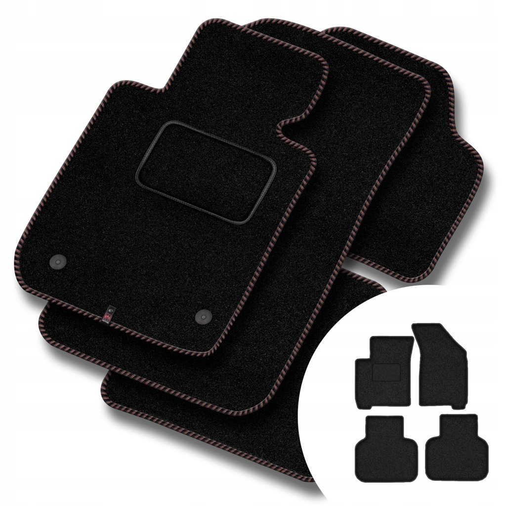 Velurové koberce Streak pro Fiat Freemont 2011-2015