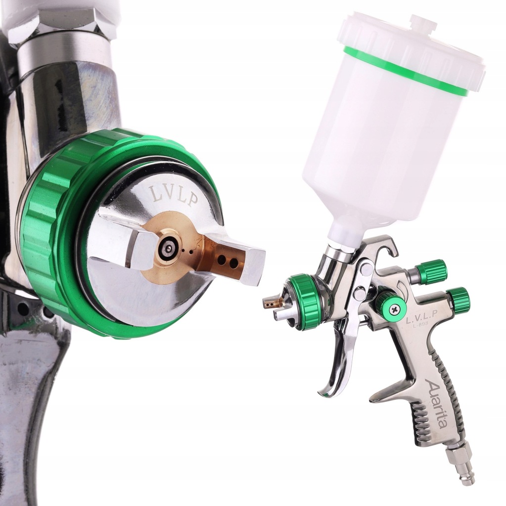 Lakovací Stříkací Pistole Lvlp 1,3 MM Pro Vodní Laky 600 ML