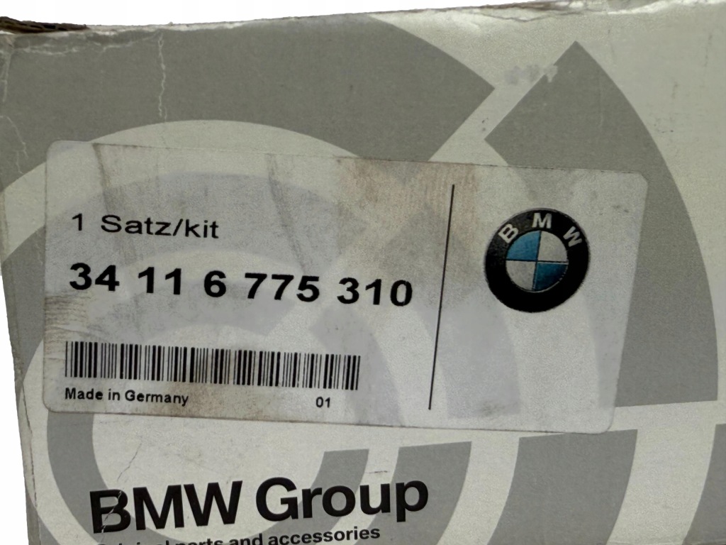 Bmw 5 F10 F11 F18 Klocki Hamulcowe Bezazbestowe Przód OE 34116775310 — zdjęcie 4