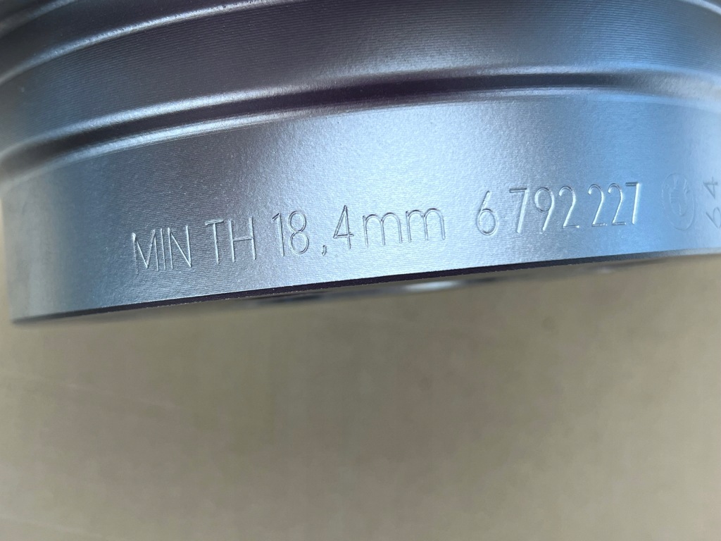 Bmw F20 F30 F36 tarcze hamulcowe tył Nowe 6792227 — zdjęcie 6