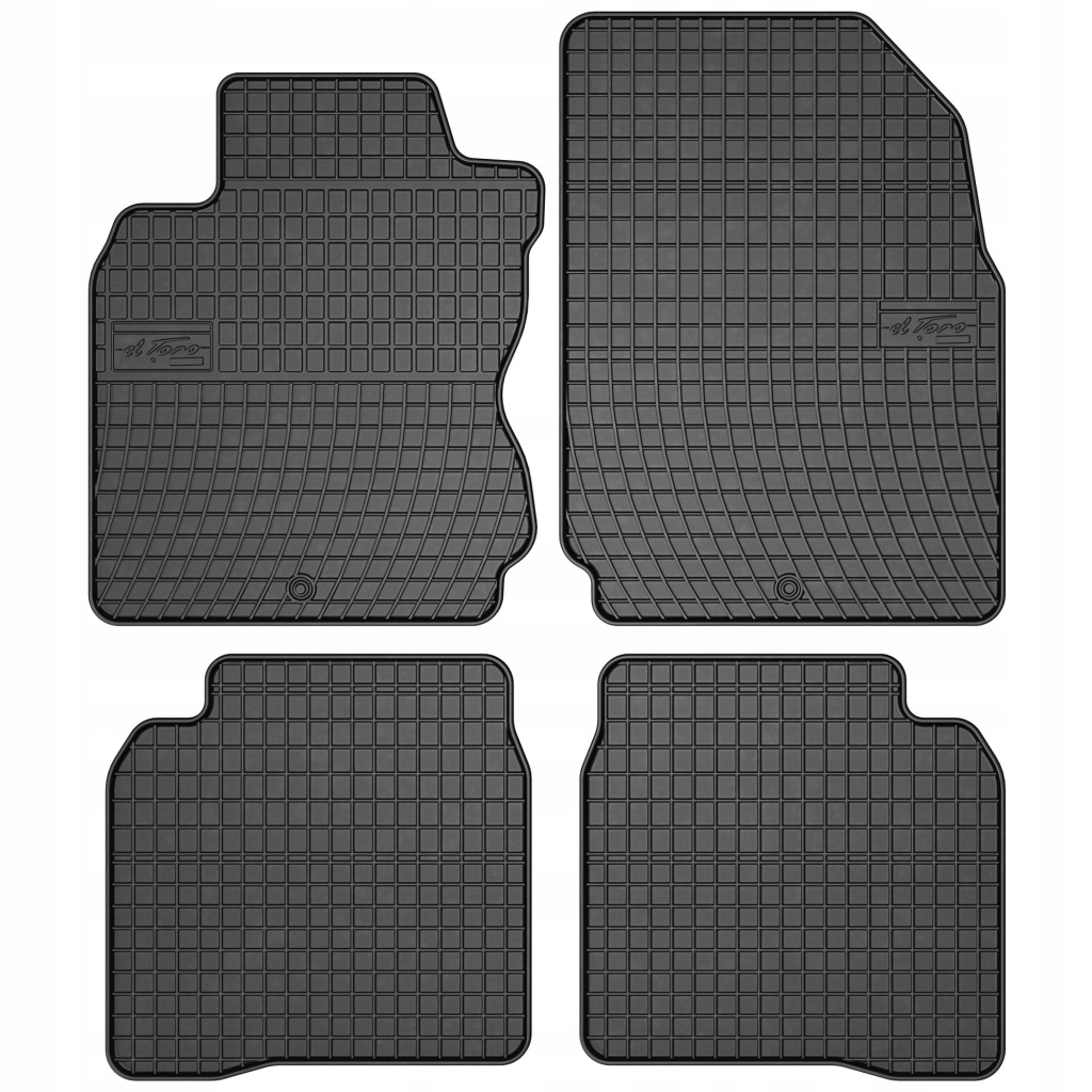 Gumové koberce El-Toro pro Nissan Note I 2006-2012