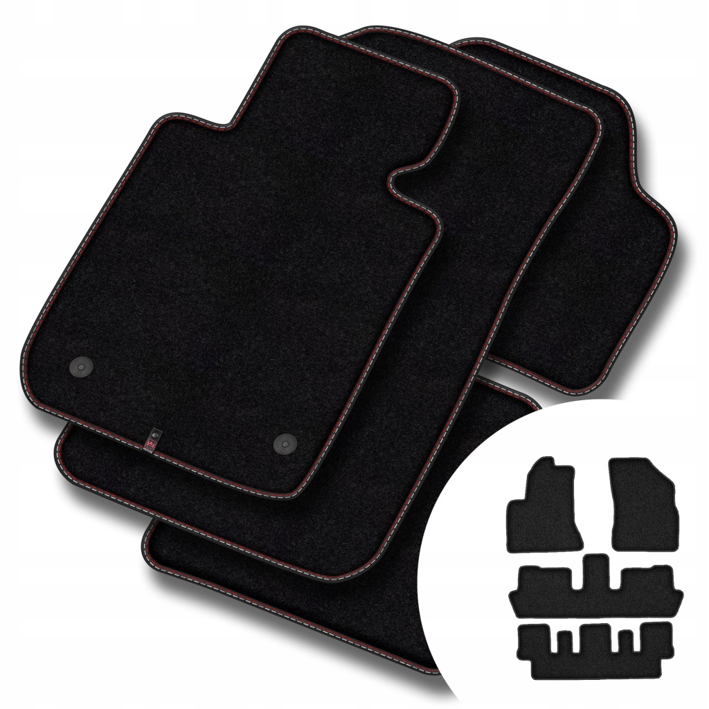 Velurové koberce Premium pro Citroen C4 Grand Picasso I 2006-2012