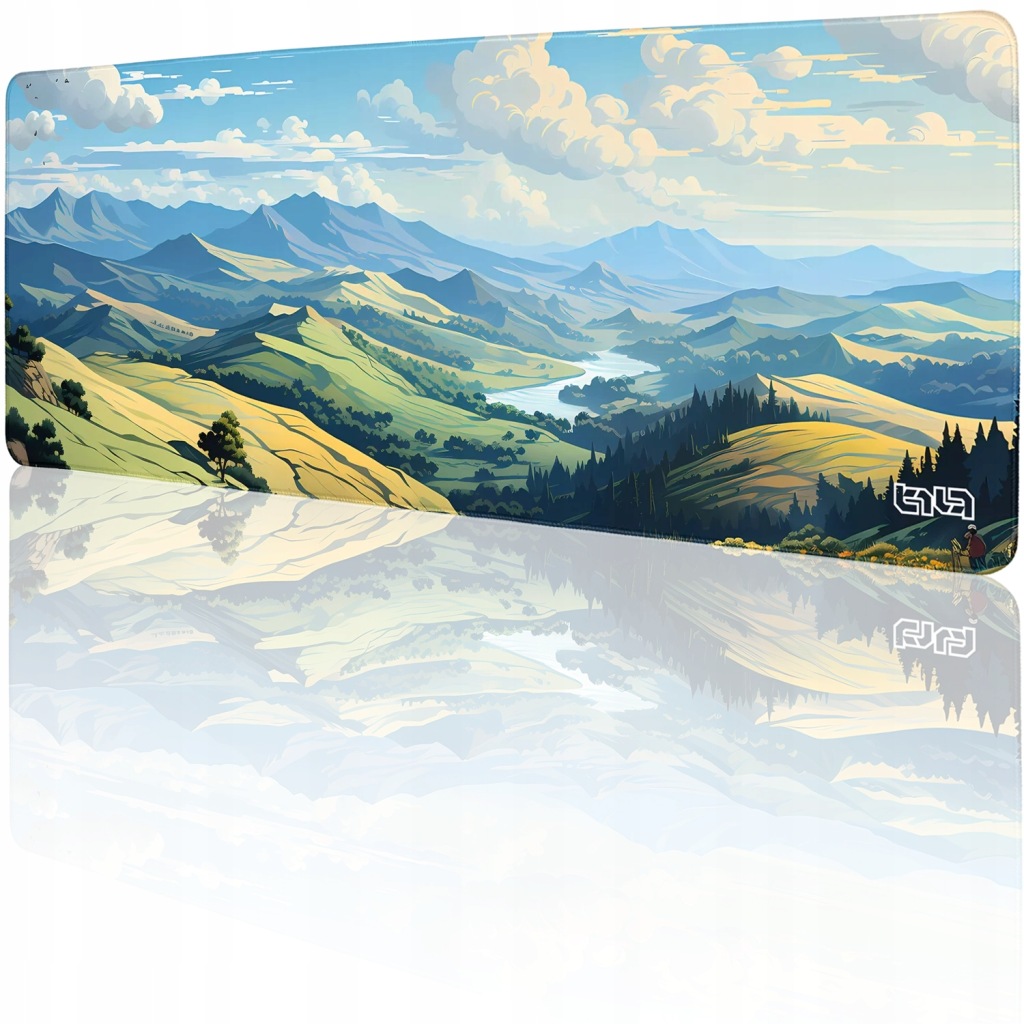 Podložka Pod Myš XXL Idylická krajina 80x30 Tilt Dárek XXL