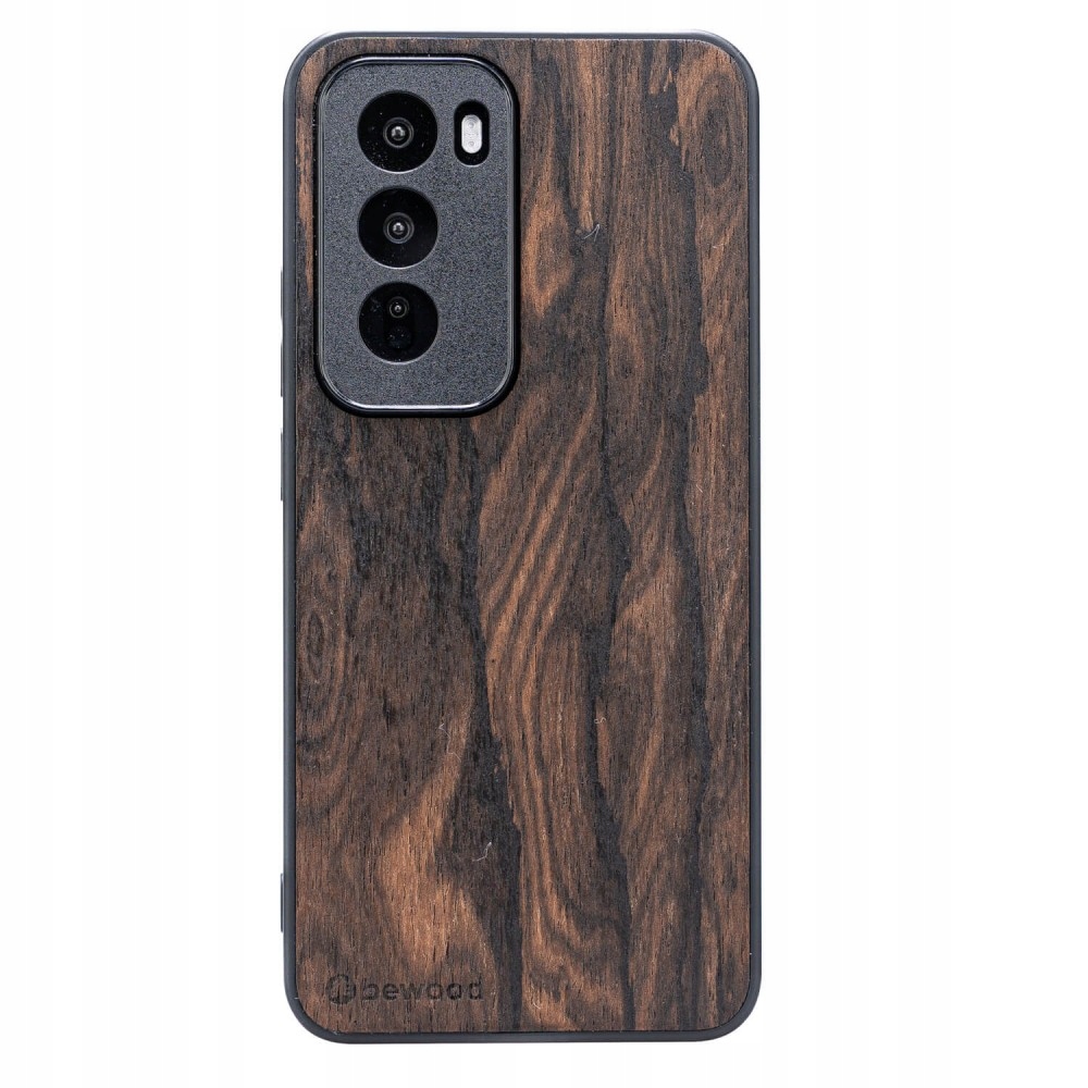 Dřevěné Pouzdro Bewood pro Oppo Reno 12 Pro 5G Ziricote