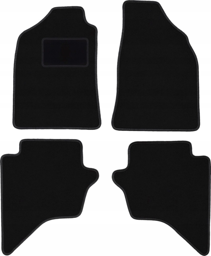 velurové autokoberce pro vůz Ford Ranger MK2 pickup (2007-2012)