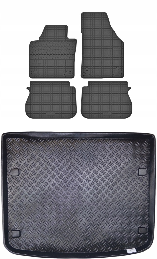 koberečky nosič pro: Volkswagen Caddy III 2004-2015 minivan 5-dveřový