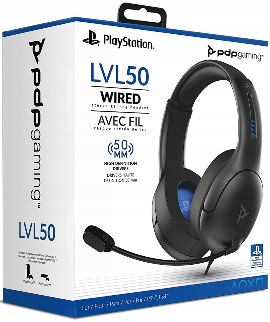 Zdjęcie okazji: Pdp PS4 Słuchawki przewodowe LVL50 Sony
