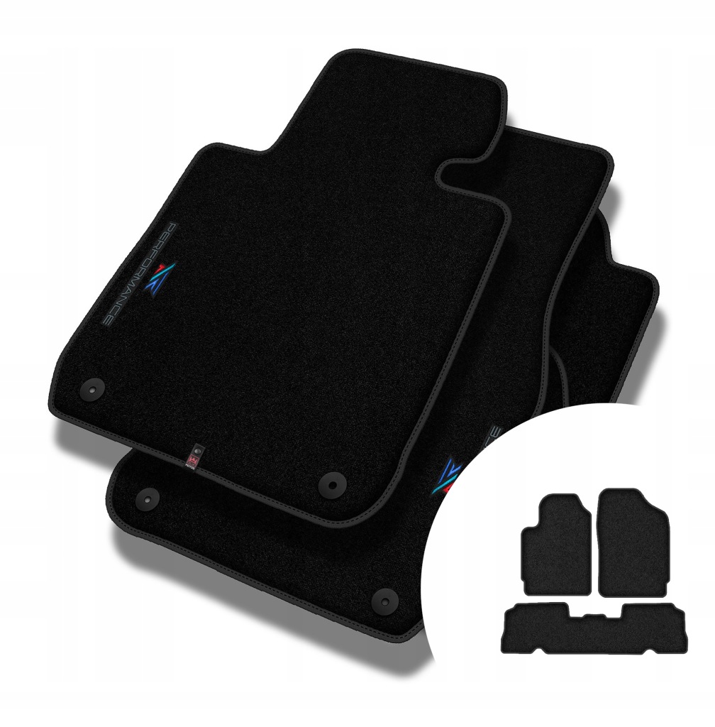 Velurové koberce Performance Premium pro Peugeot Partner I 1997-2010