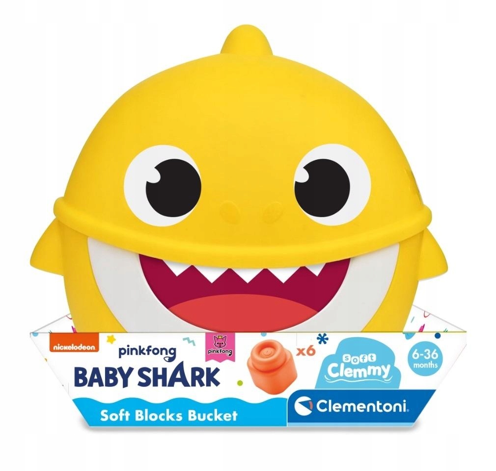 Vzdělávací Stavebnice komplet Baby Shark pro Děti Hračka
