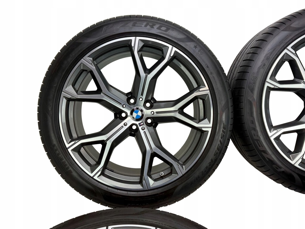 BMW X5 G05 X6 G06 Felgi Koła Letnie 315/35R21 275/40R21 Pirelli P Zero — zdjęcie 4