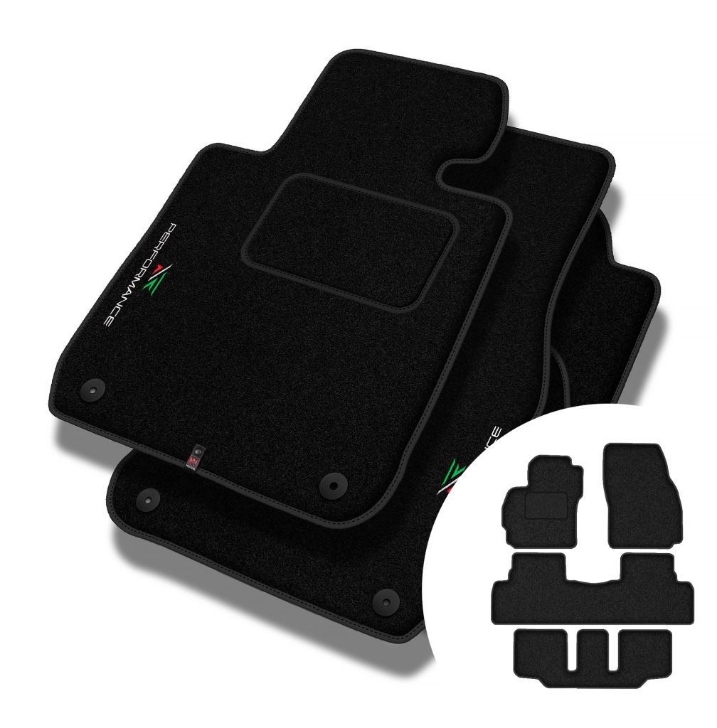 Velurové koberce Performance pro Mazda 5 II 2005-2010 7 osob