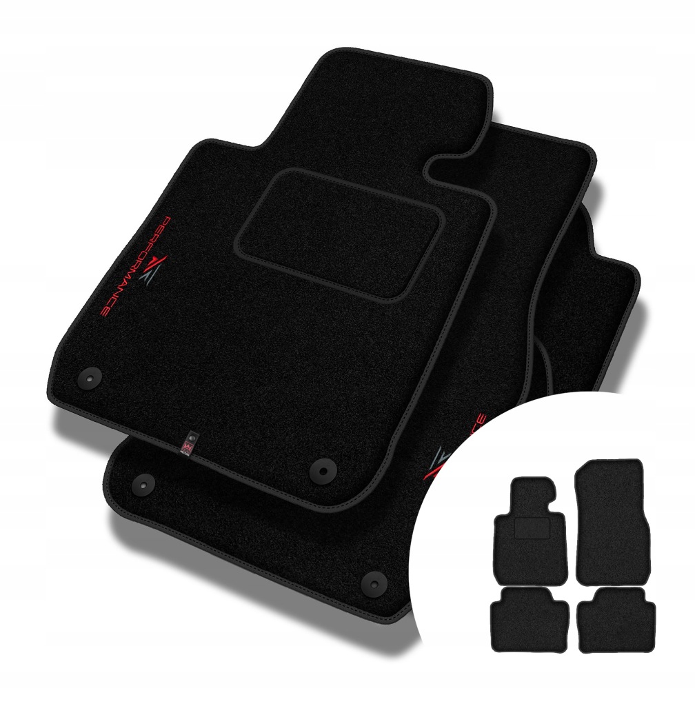 Velurové koberce Performance pro Bmw řady 3 F31 2012-2018