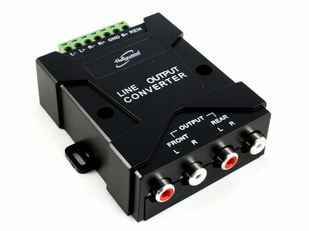 Hollywood HLC-4 Audio Konvertor Hi-Low High Low 4x Rca Cinch Remote