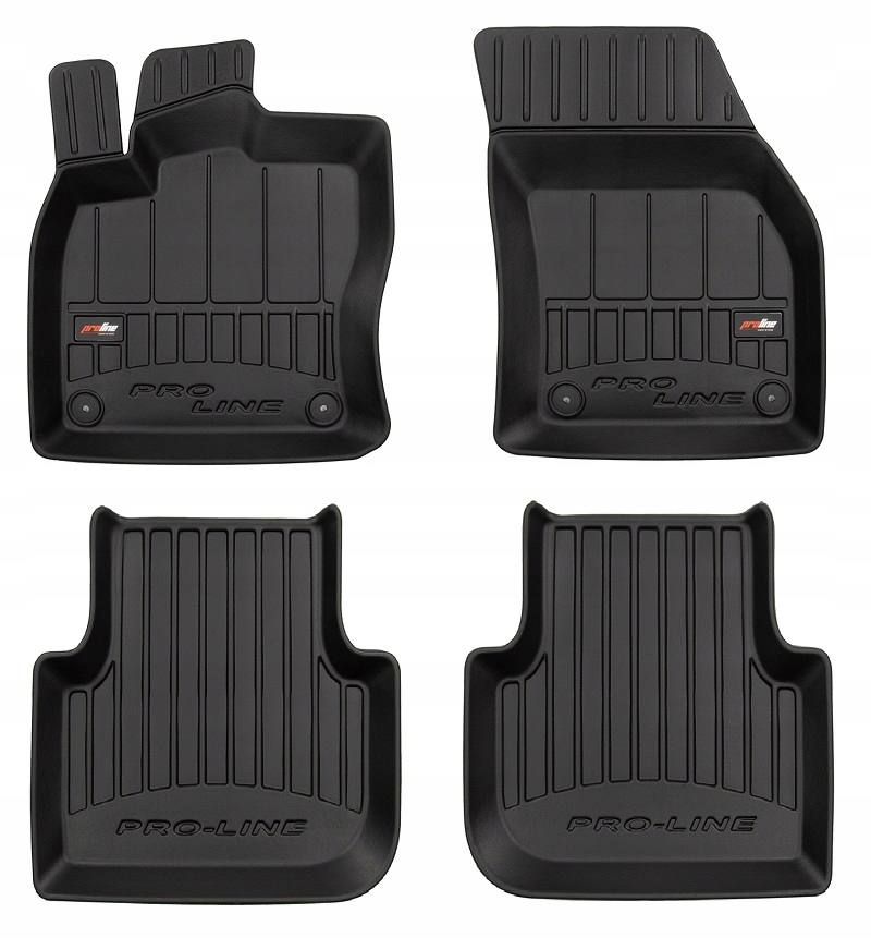 Gumové Koberce Vw Tiguan Allspace 2017-2024 Korytka 3D