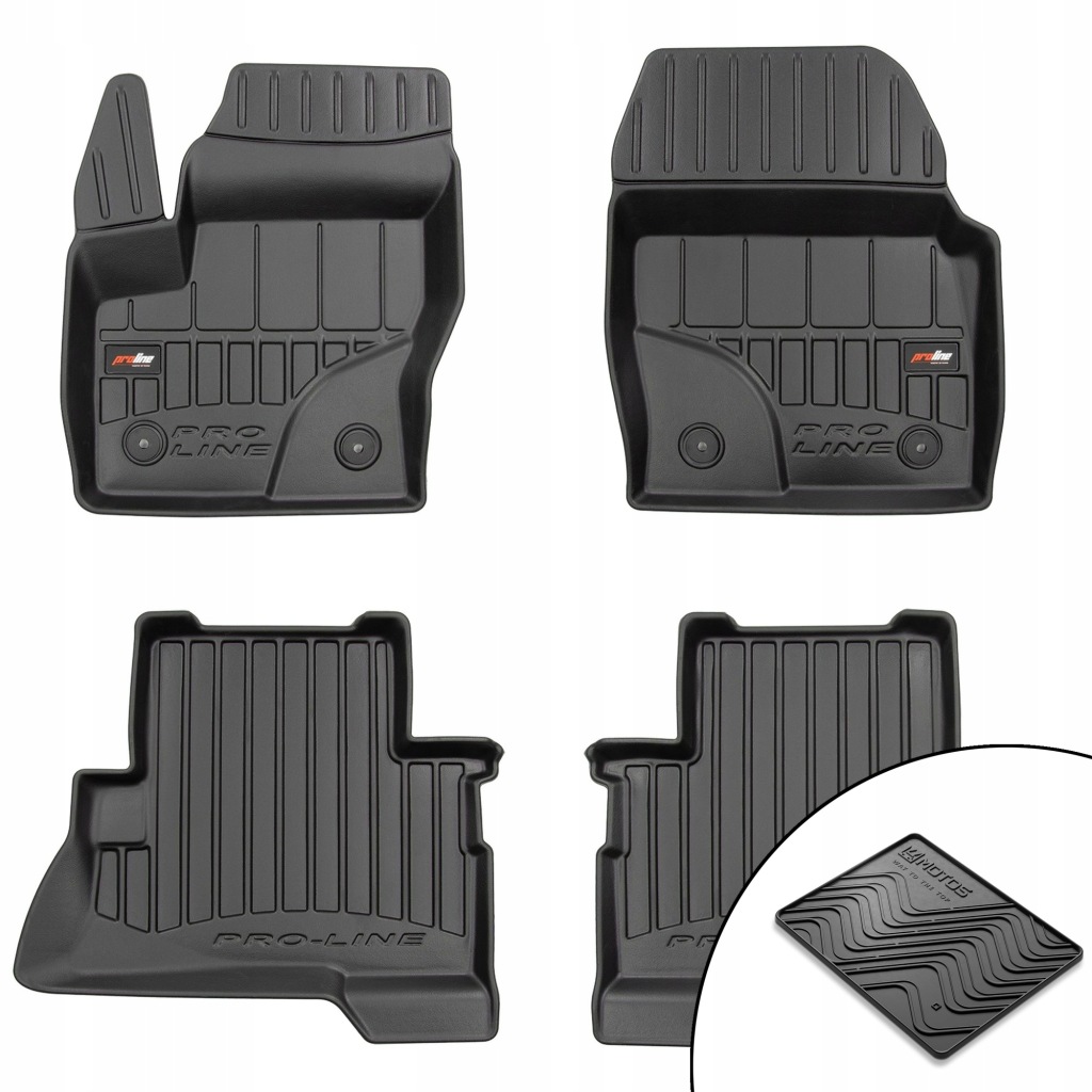 3D gumové koberce Ford Kuga II 2013-2019 rohož bonus