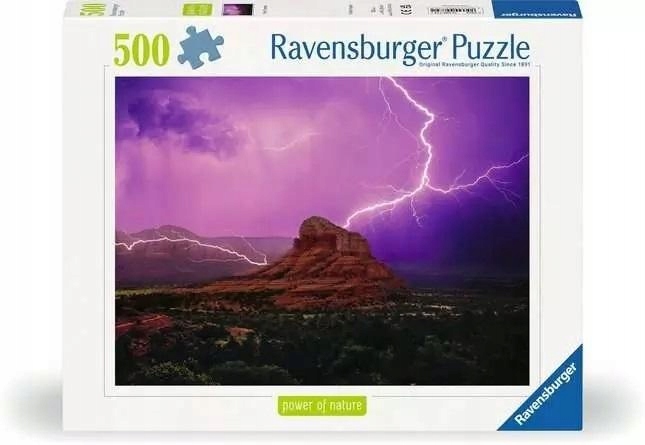 Rozvíjející se Puzzle pro skládání Logická Hra Sada Puzzle Růžová Bouře
