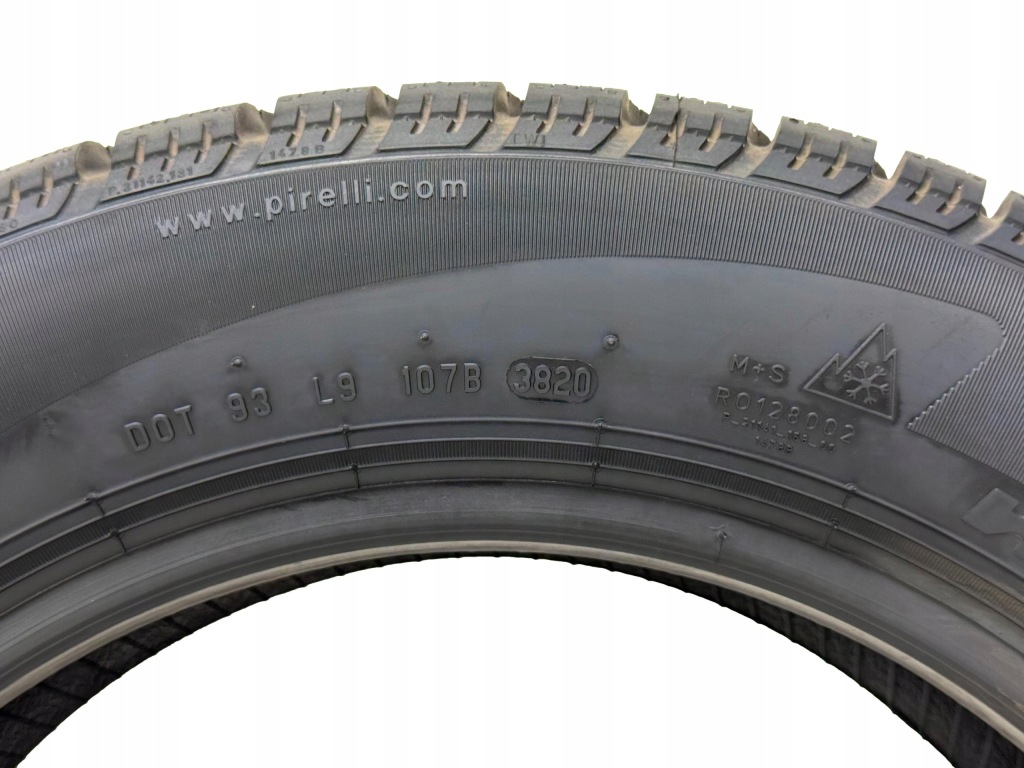 2 x Opony Pirelli SnowControl Winter 210 Serie 3 175/65R15 88H M+S Nowe — zdjęcie 7