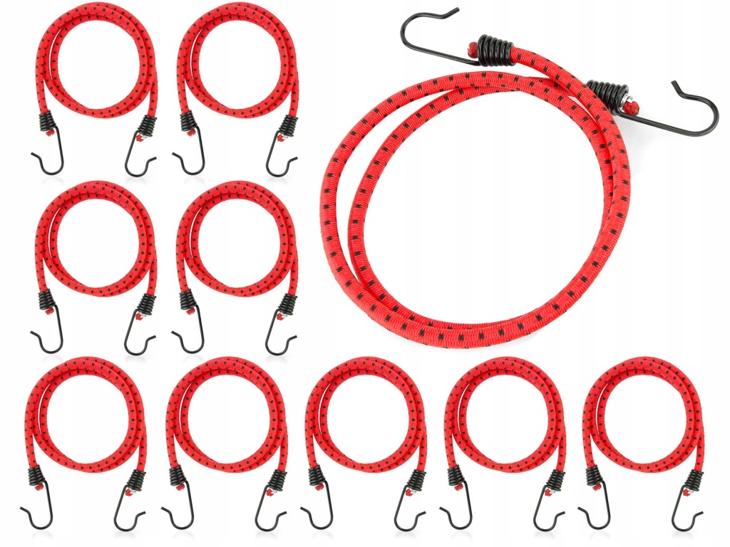 Elastická expandérová šňůra do zavazadlového prostoru – bannery – plachty 150 cm 10 Ks.