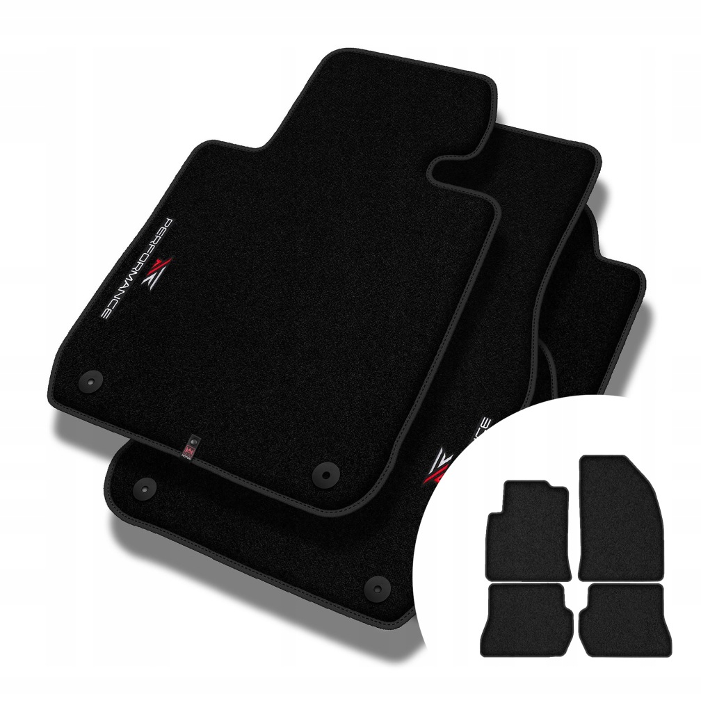 Velurové koberce Performance Premium pro Ford Fiesta V 2005-2008