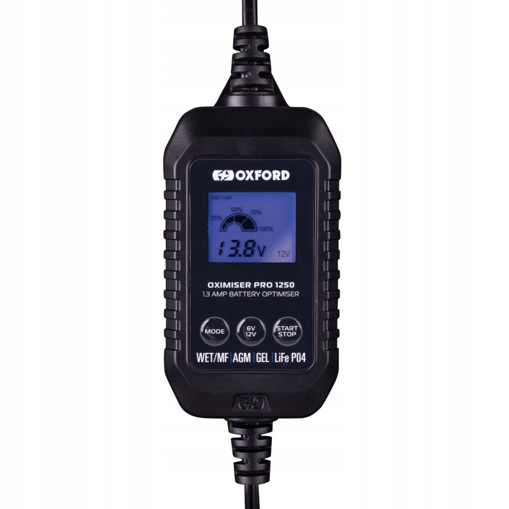 Motocyklový Usměrňovač Oxford Oximiser Pro 1250 (eu Plug)