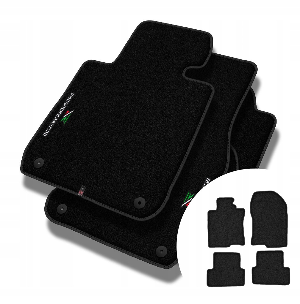 Velurové koberce Performance Premium pro Acura Tsx 2009-2014