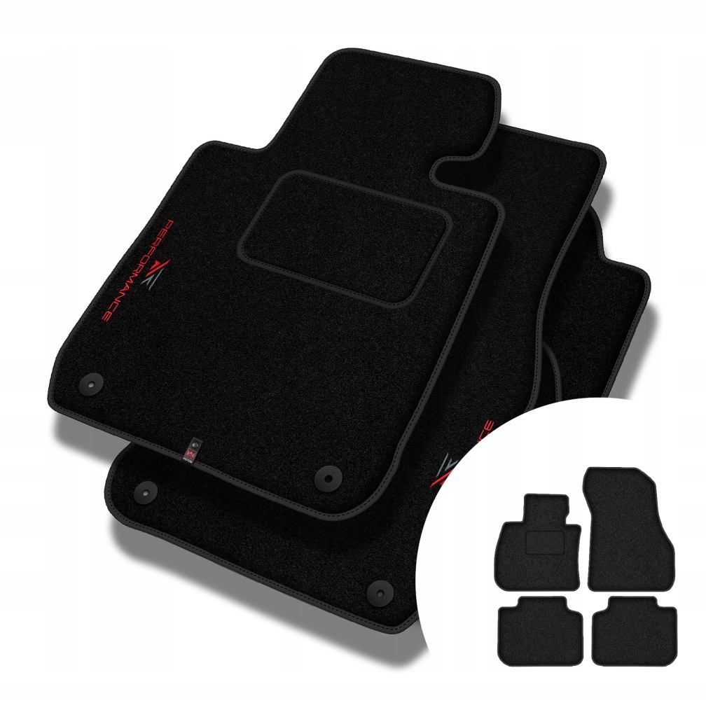Velurové koberce Performance pro Bmw X1 F48 2015-2022