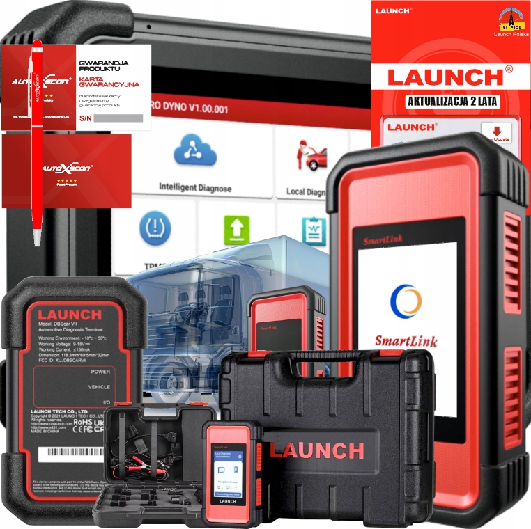 Launch X431 PRO3 APEX+HD3 Osobní Nákladní Zemědělské Stroje