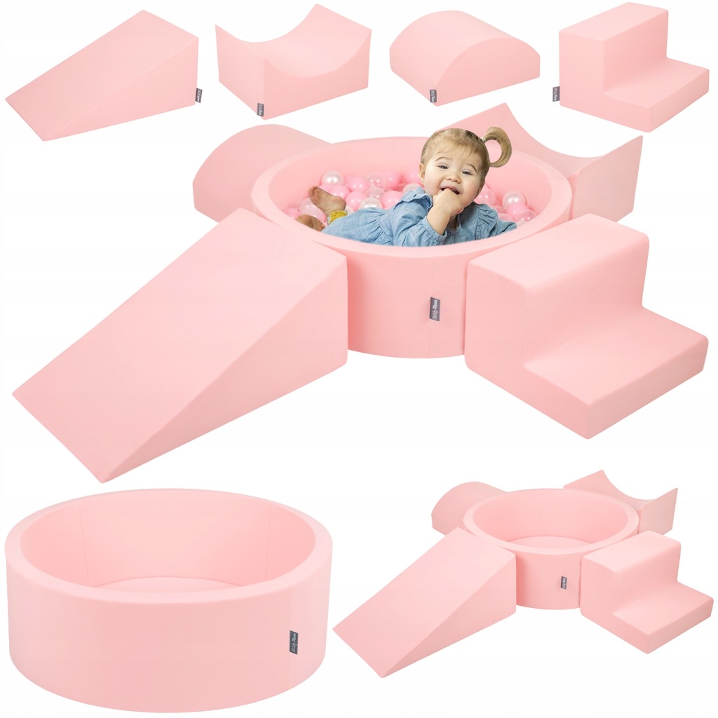 Pěnová sada Dětské Hřiště Pro Děti 300 míčků KiddyMoon PPZP-OK30D-115