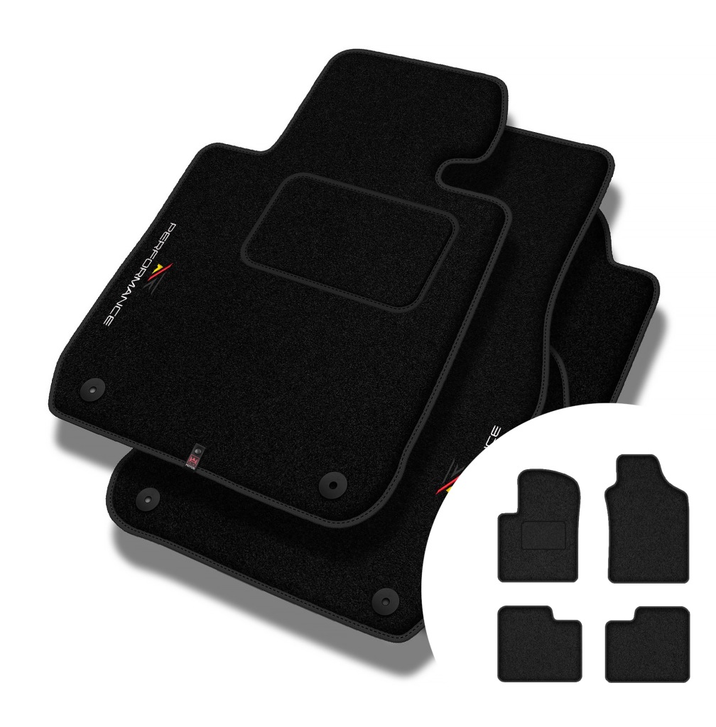 Velurové koberce Performance pro Fiat 500 od roku 2007