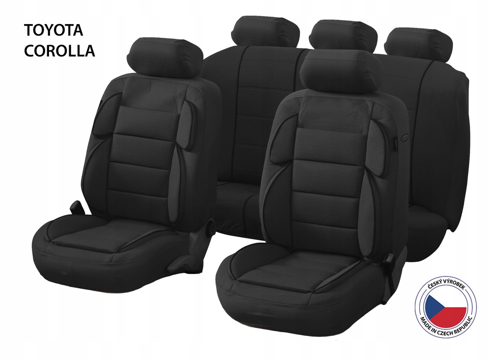 Autopotahy Perfetto Yl Toyota Corolla černá