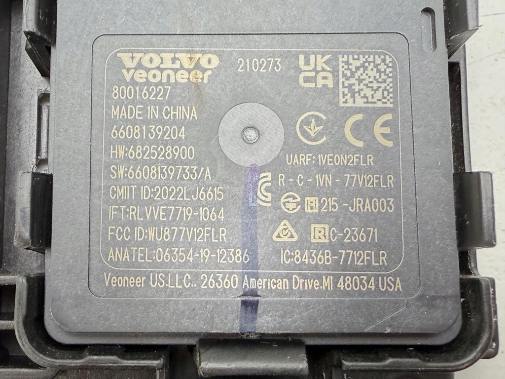 Volvo EX30 Sensor Radar Distronic Kompletny 80016228 — zdjęcie 3