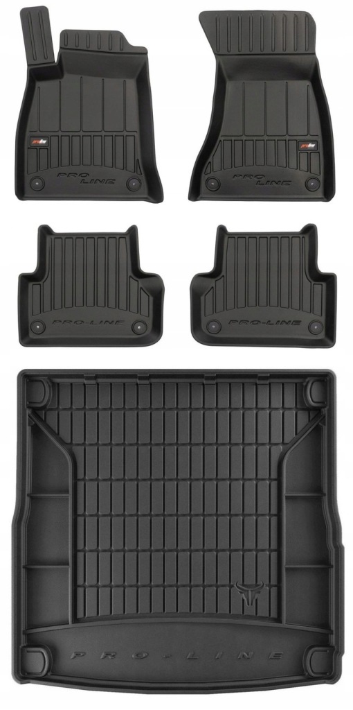 Set 3D Koberce a rohože Audi A4 B9 Allroad Kombi 2015-