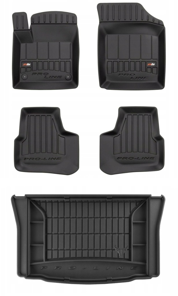 Set 3D gumové rohože Vw Up Hb od 2011-d