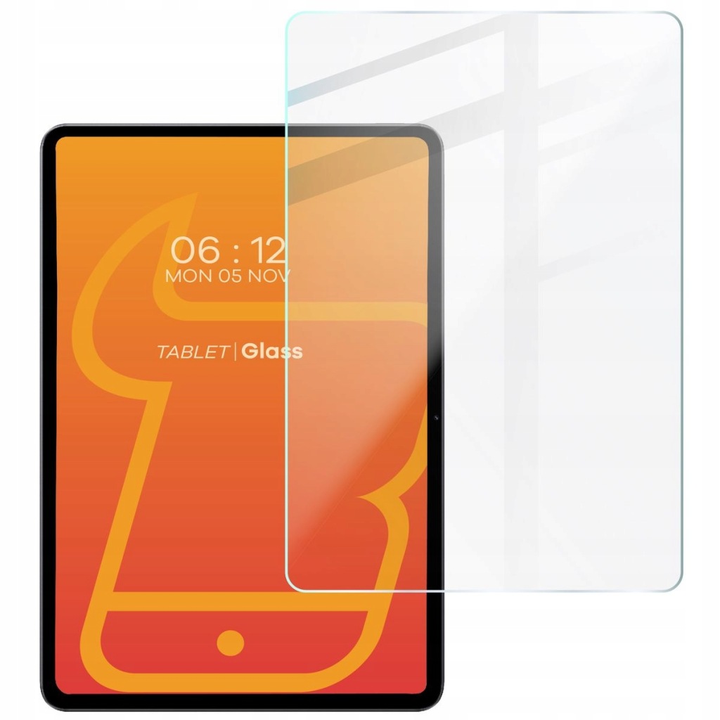 Sklo na displej Bizon pro Xiaomi Pad 6S Pro, rychlé, tvrzené, 2 ks