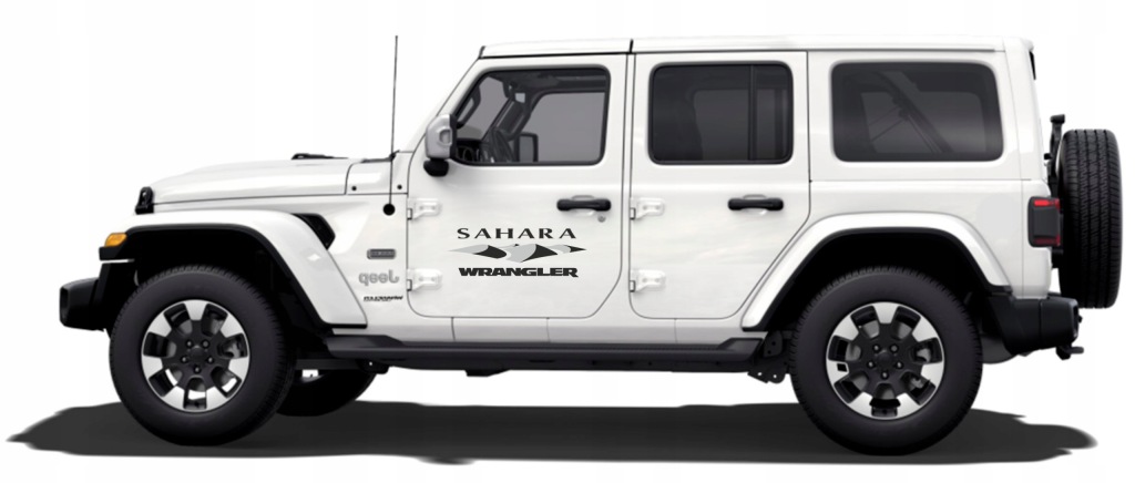 Samolepky Sahara Jeep Wrangler 2 Barvy