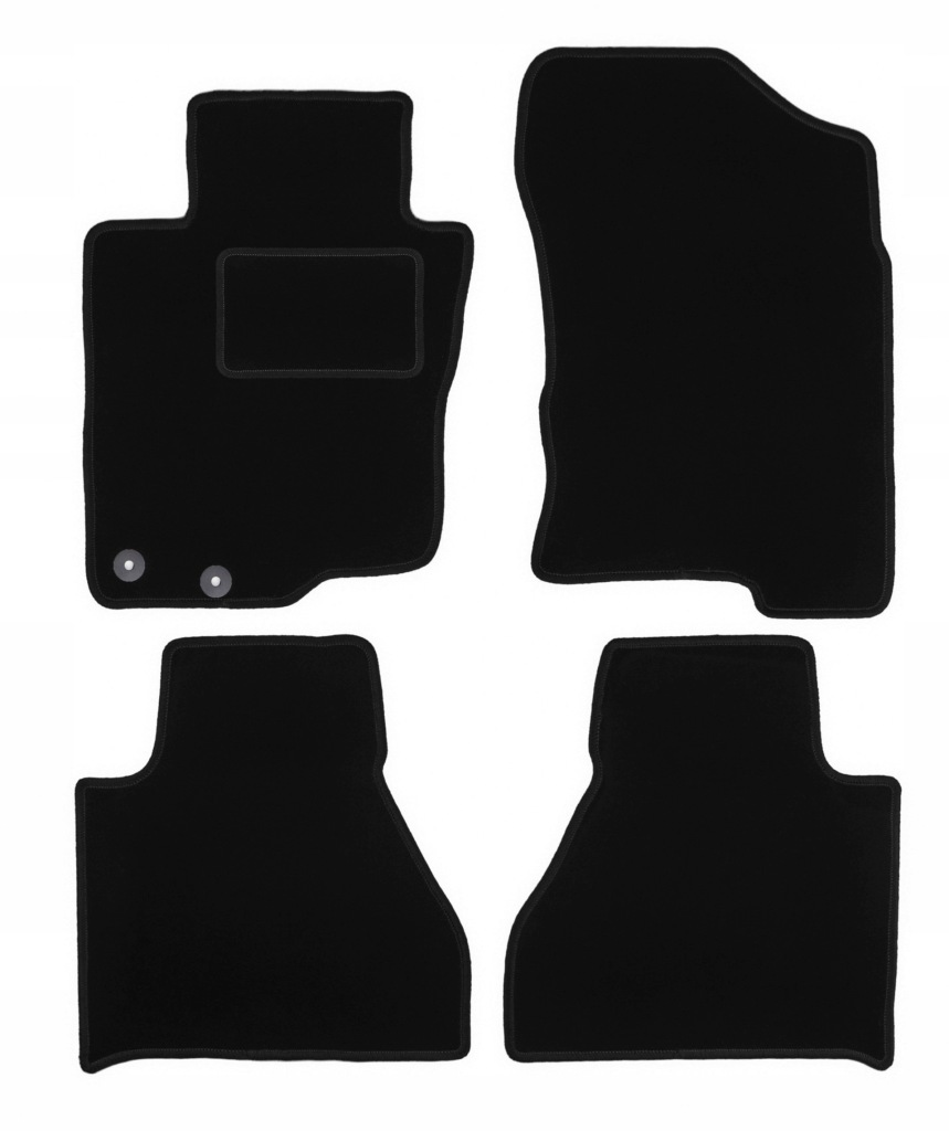 velurové autokoberce pro vůz Toyota Hilux VIII pickup (2015-)