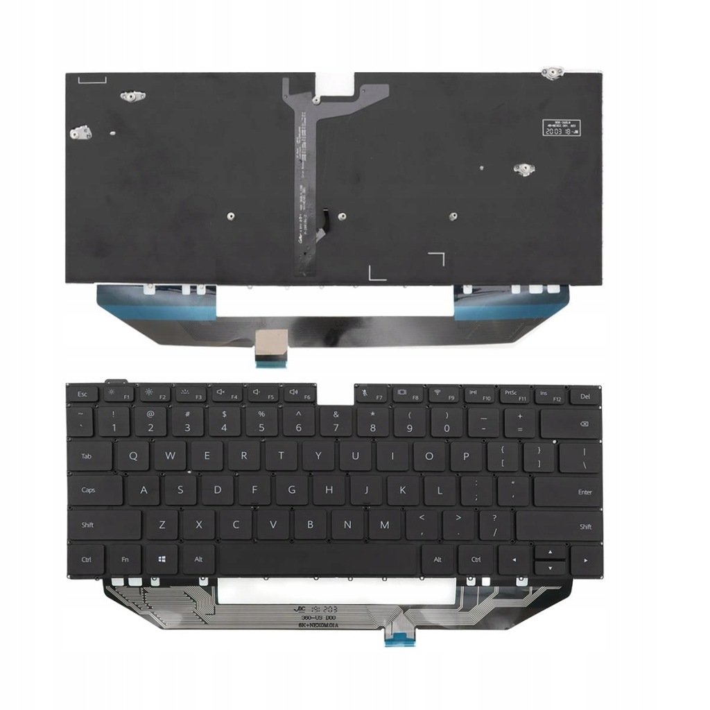Klávesnice Pro Huawei MateBook X Pro Mach W19 W19B W19L W29 W29C WX9 Led