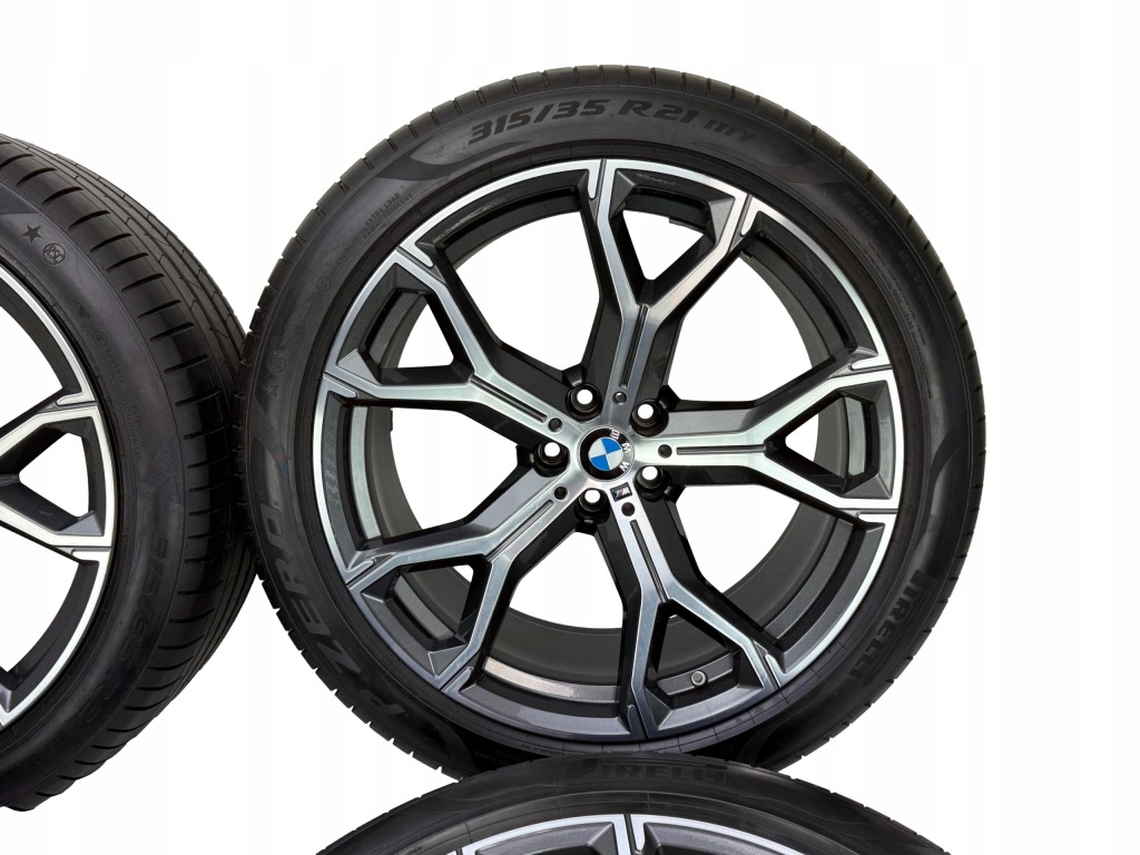 BMW X5 G05 X6 G06 Felgi Koła Letnie 315/35R21 275/40R21 Pirelli P Zero — zdjęcie 5