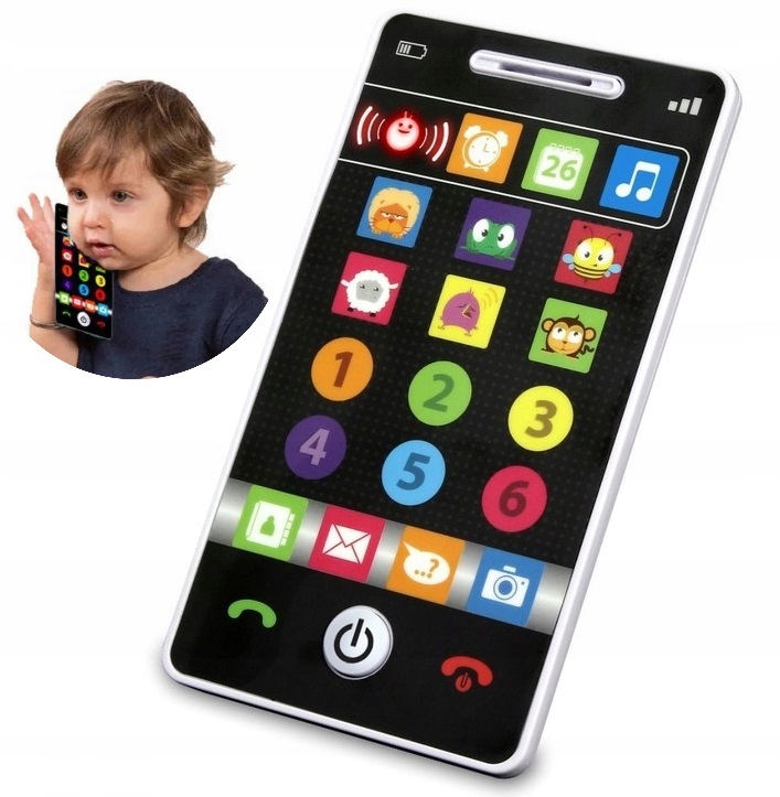 První chytrý telefon pro miminko Vzdělávací dotykový telefon pro děti od 6 měsíců