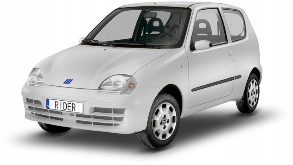 Boční lišty dveří Fiat Seicento, 1998-2007, 3 dveř