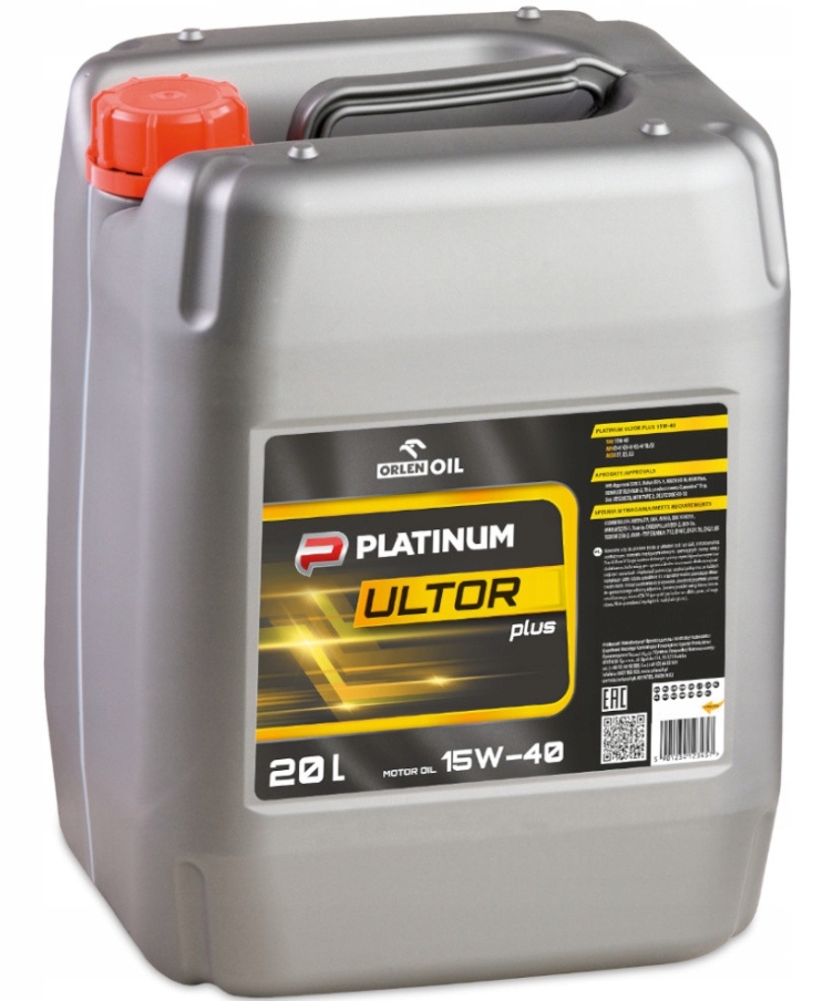 Zdjęcie okazji: Olej Silnikowy Platinum Ultor Plus 15W40 20L