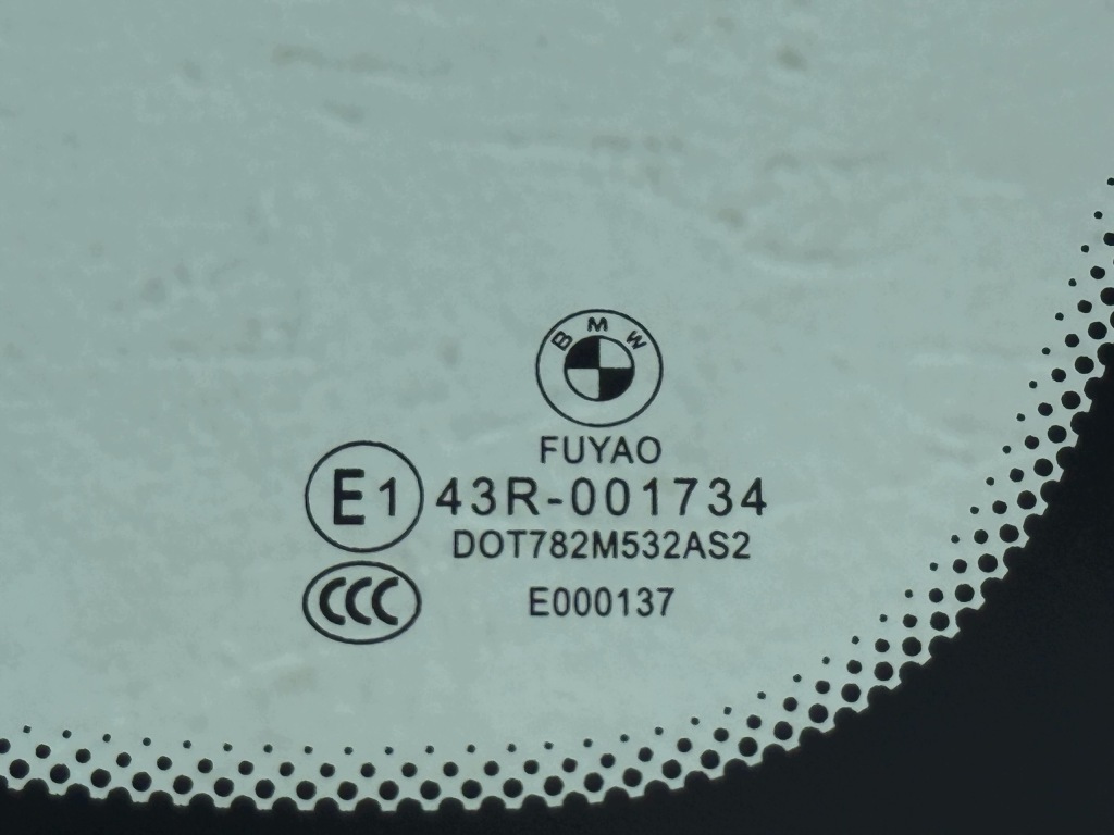BMW 2 F45 F45 Lci Szyba Tylna Prawa Trójkąt Nowa FUYAO OE 7326152 — zdjęcie 4