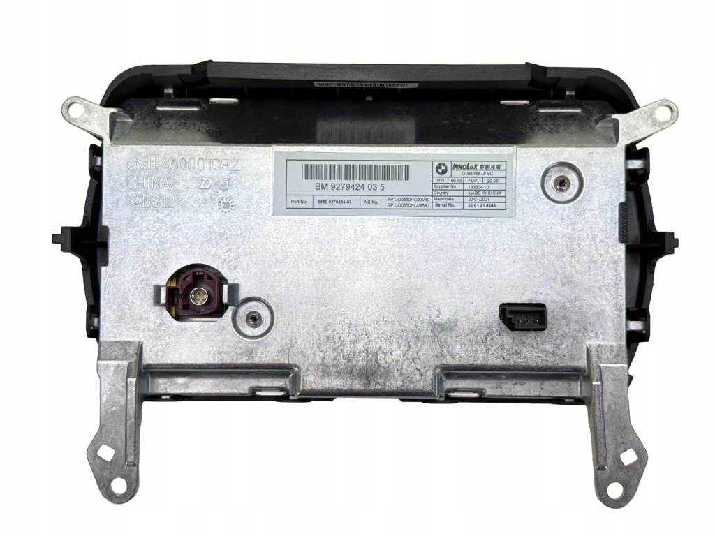 MINI F54 F55 F56 F57 F60 Zegar Licznik Ekran Wyświetlacz Nowy OE 9279424 — zdjęcie 4