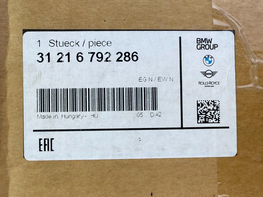 Bmw 1 F20 F21 2 F22 F23 Lci Zwrotnica Prawa Przód OE 31216792286 — zdjęcie 8