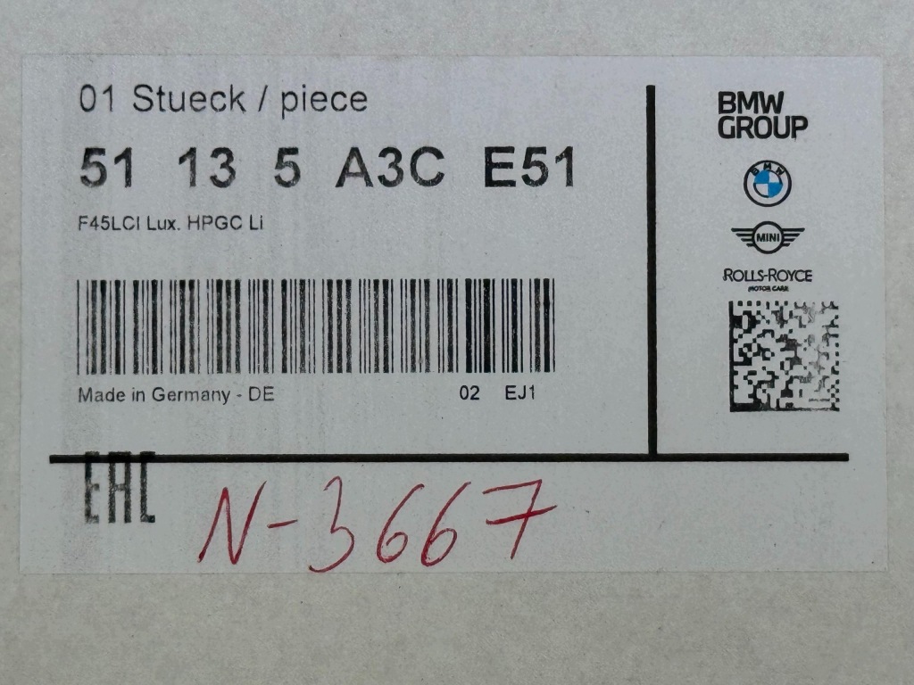 BMW 2 F45 F46 Lci Grill Lewa Nerka Atrapa Osłona Chłodnicy Nowa OE 5A3CE51 — zdjęcie 5