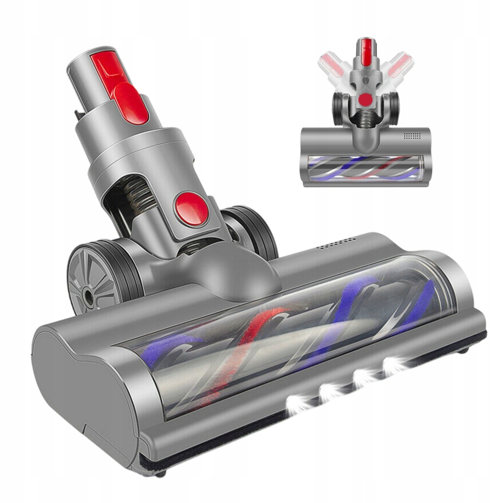 Kartáč Na Dýnu/son V7/V8/V10/V11 S Osvětlením 4 Led