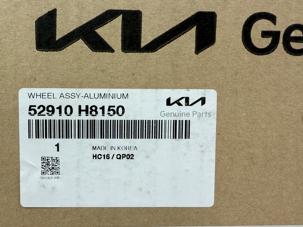 Kia Rio IV V Felga Aluminiowa 6.0Jx15 ET46 4x100 52910-H8150 Nowa Oryginał — zdjęcie 4