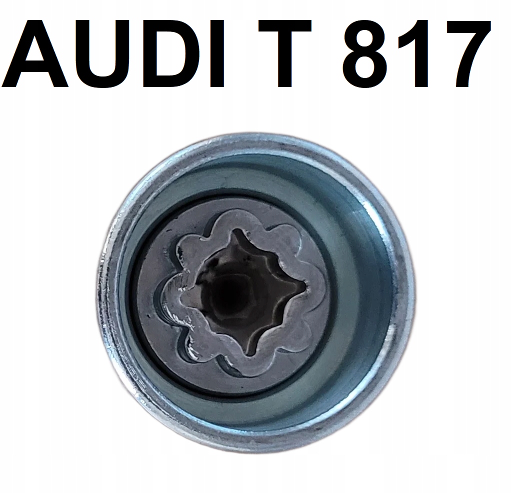 Nástavec Zlodějka Adaptér Pro Zabezpečení Šroubů Kol Audi Typ: T 817