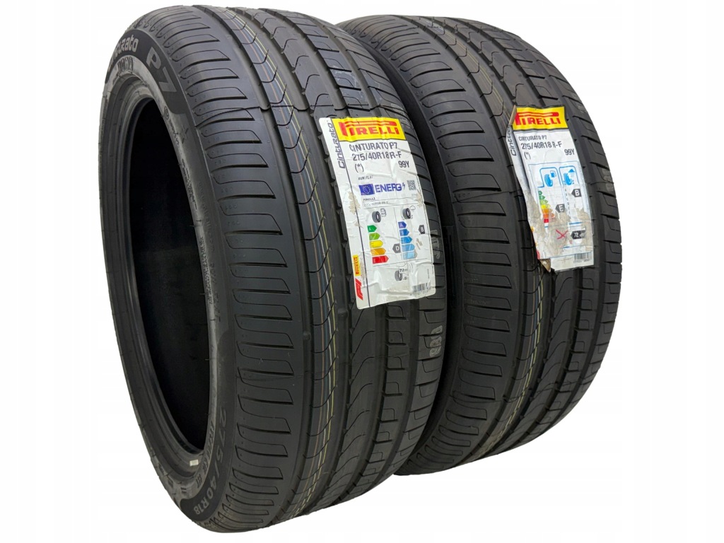 2 x Opony Pirelli Cinturato P7 275/40R18 R-F 99Y Nowe — zdjęcie 2