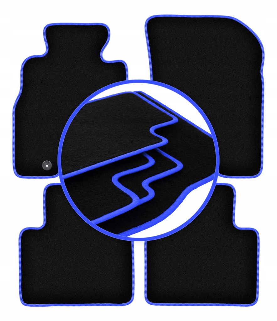 Koberce do auta Blue pro: Mazda Xedos 9 sedan 1993-2001